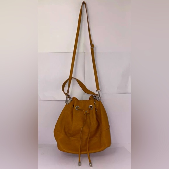 Vera Pelle‎ Genuine Pebbled Leather Handbag Made in Italy Super Clean Rare Purse - Picture 1 of 8